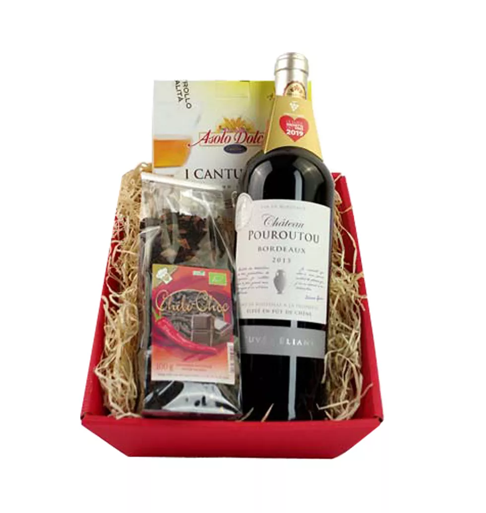 A Christmas Eve Gift Basket