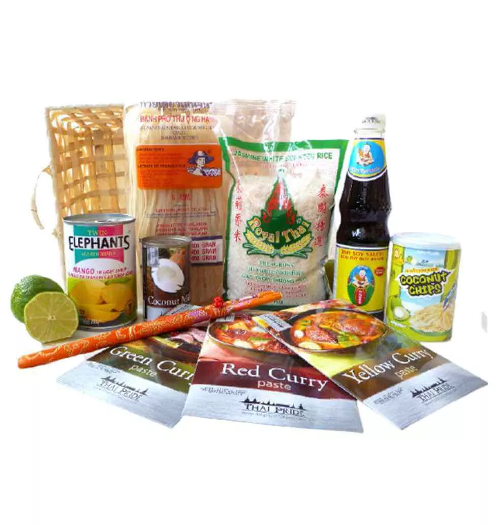 A Thai-Themed Gift Basket