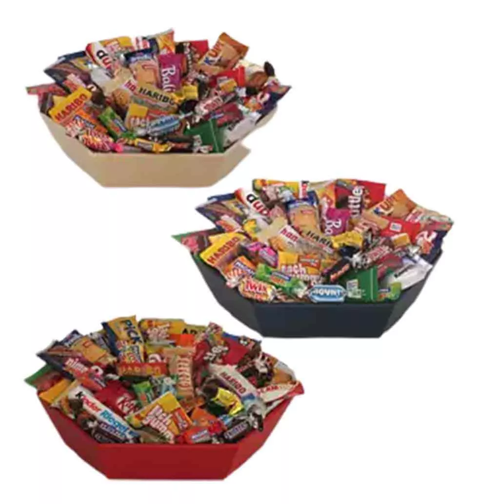 Energy Booster Confectionery Treat Gift Basket