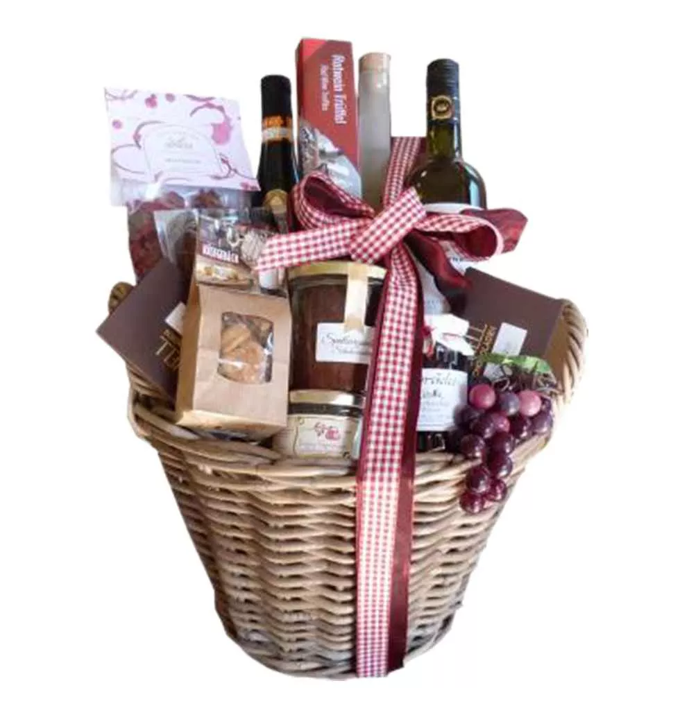 Large Basket By Wineries