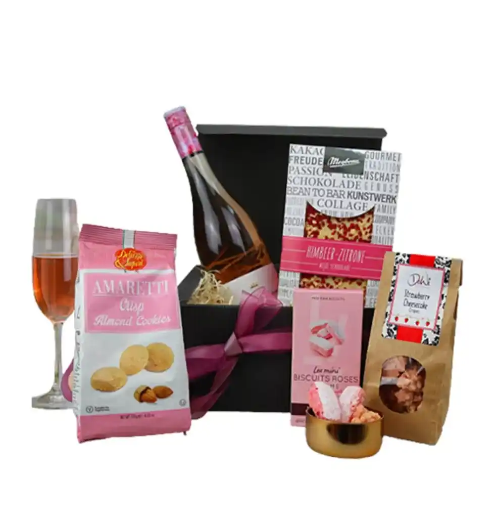 Pink Gift Basket