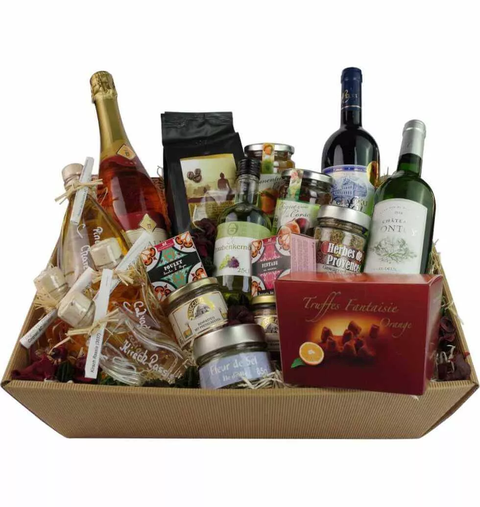 Present French Gourmet Basket